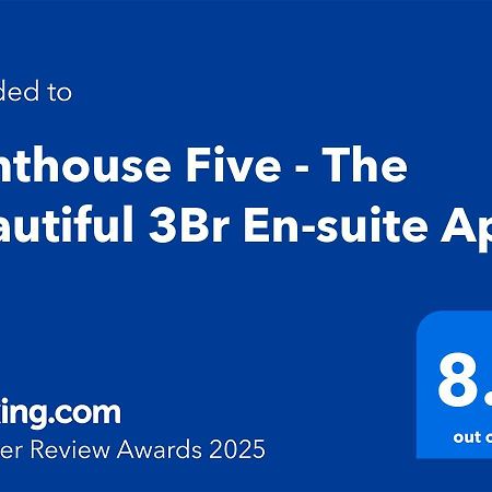Penthouse Five - The Beautiful 3Br En-Suite Apt Mombasa Dış mekan fotoğraf